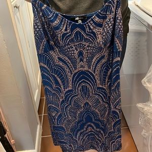 Short Blue Dress
